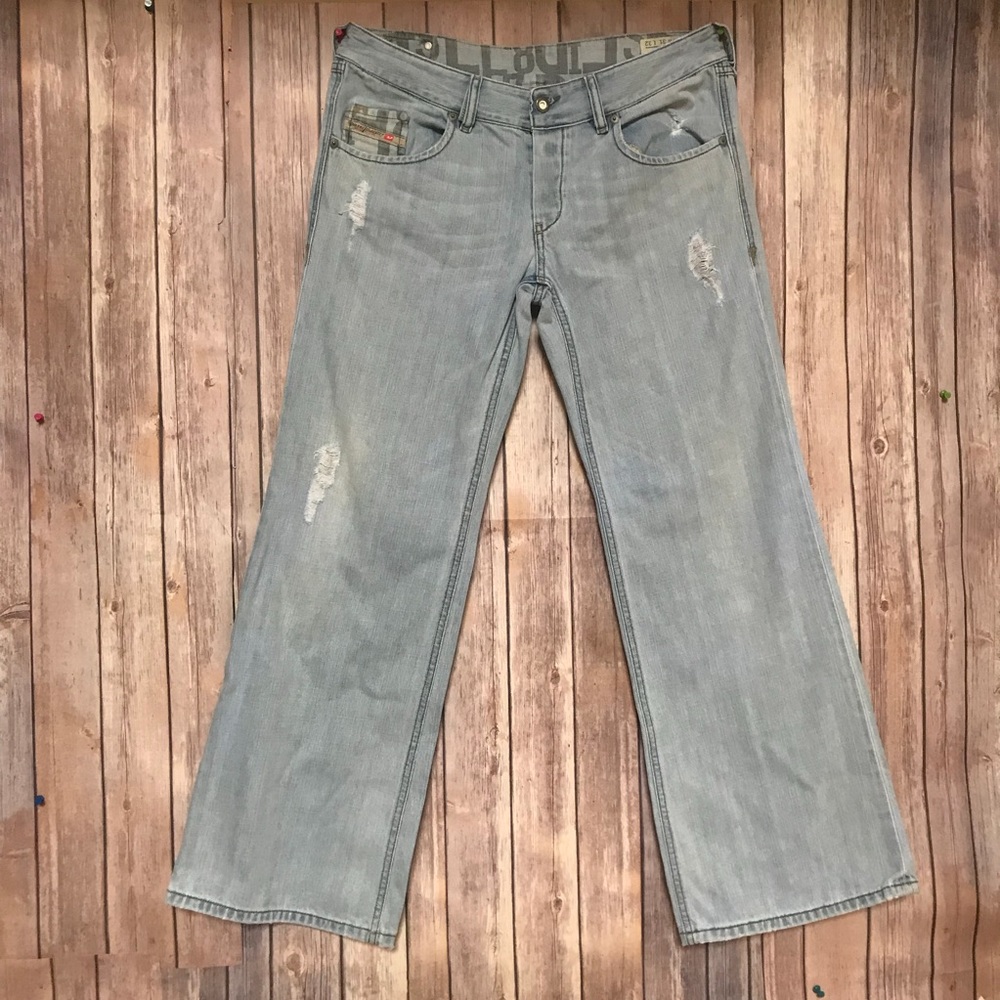 Diesel Vixy Light Stonewash Jeans Sz 31 unalt